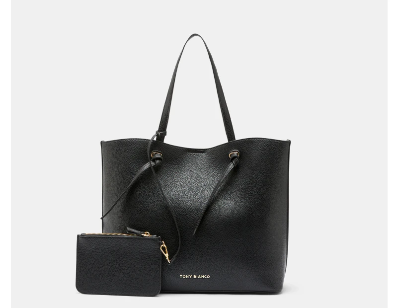 Tony Bianco Zella Tote Bag w/ Mini Pouch - Black