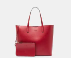 Tony Bianco Sally Soft Tote Bag - Cherry