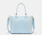 Tony Bianco Lana Structured Tote Bag - Blue Blush