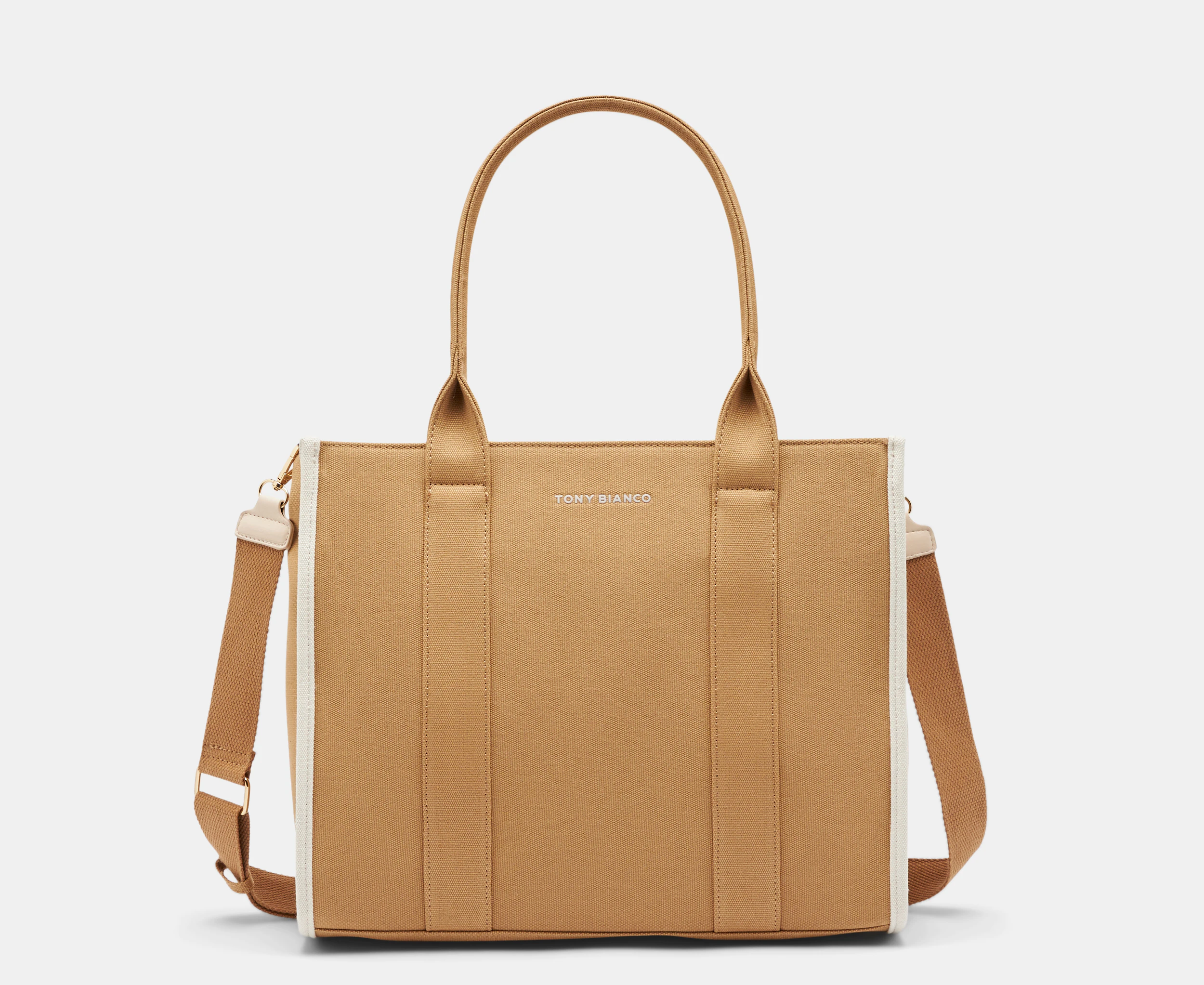 Tony Bianco Lana Structured Tote Bag - Sand Dune