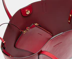 Tony Bianco Sally Soft Tote Bag - Cherry