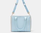 Tony Bianco Lana Structured Tote Bag - Blue Blush