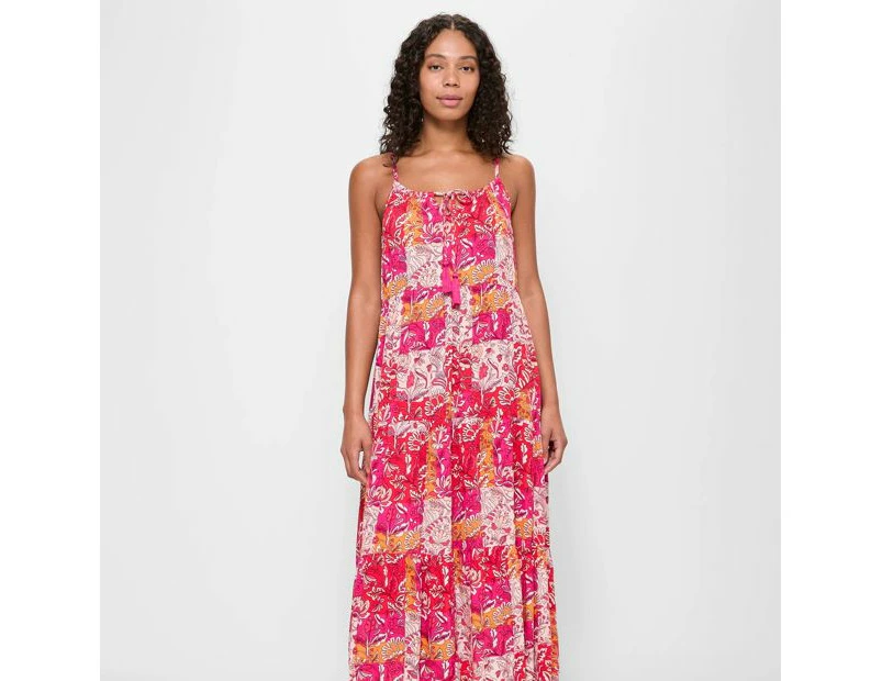 Target Crinkle Swim Maxi Dress