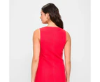 Asymmetrial Button Front Mini Dress - Lily Loves