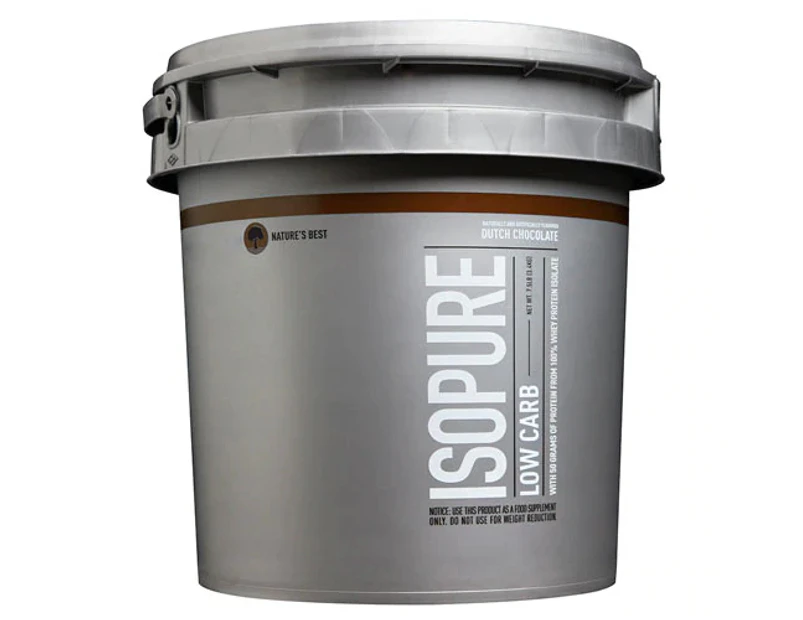 Isopure,  Zero Carb Whey Protein Isolate - Dutch Chocolate (Low Carb)