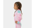 Girls Swim Tie Dye Springsuit, Piping Hot