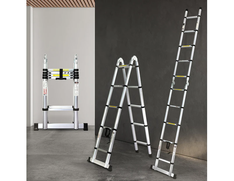Aluminium folding ladder 10 feet price discount