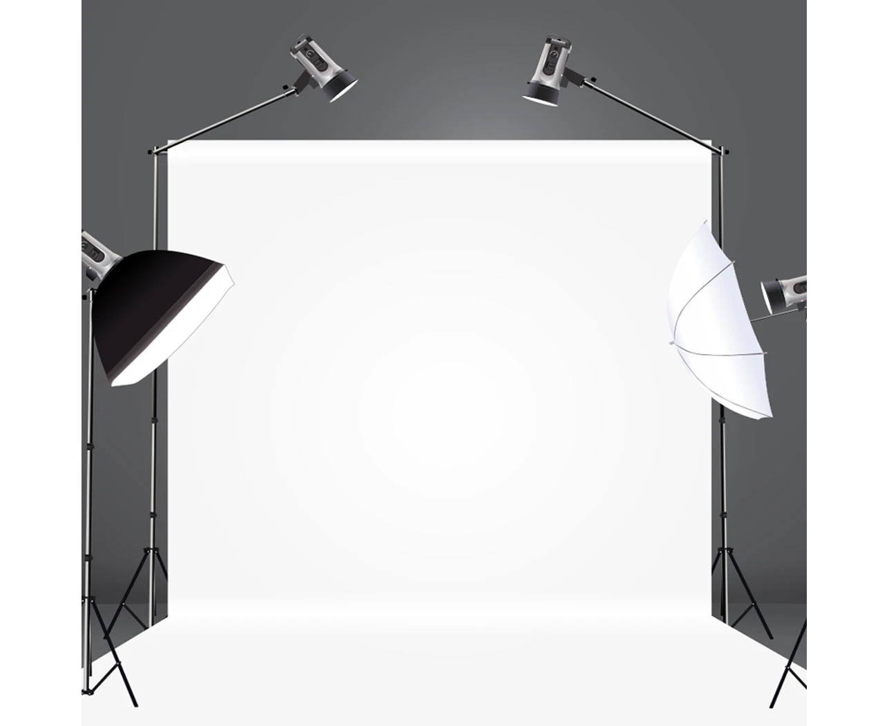 Pro.Studio Backdrop Stand  Screen Photo Background Support Stand Kit 3.13x3m