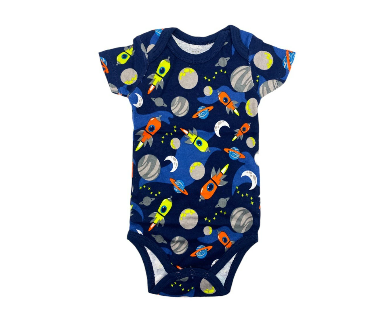 Baby Romper Dark Blue Universe