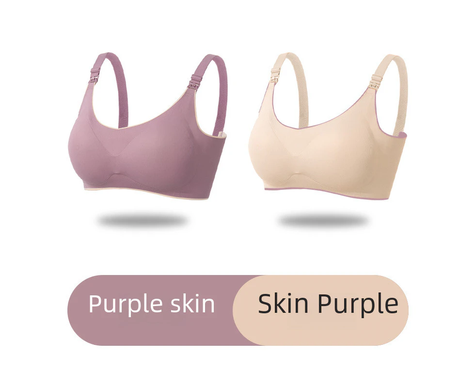 Maternity Bras Seamless Summer One-piece D Cup Breastfeeding Bra for Pregnant Women