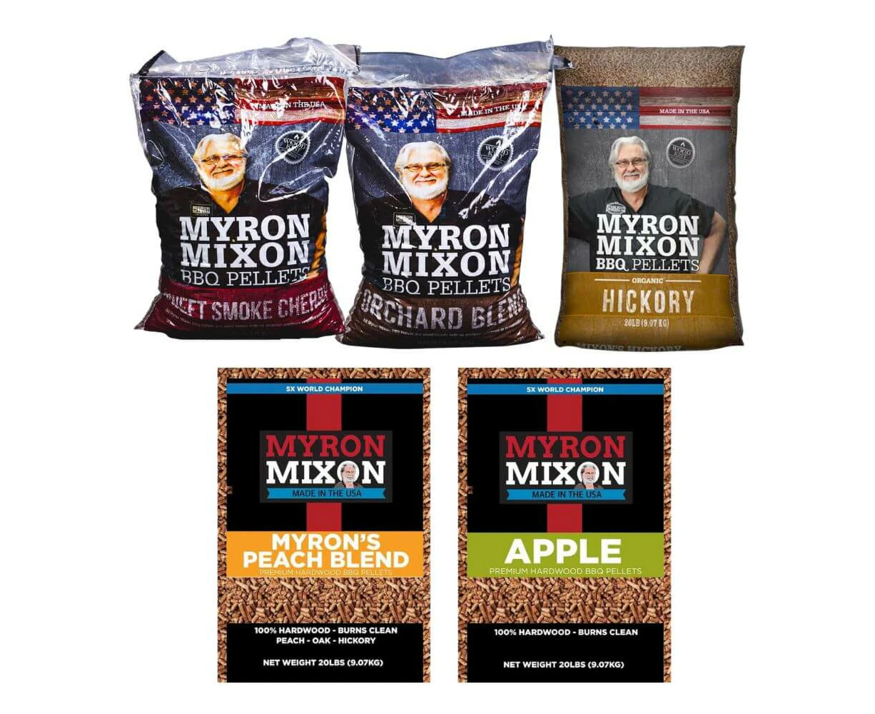 BBQ Pellets 9kg |  Myron Mixon - Apple