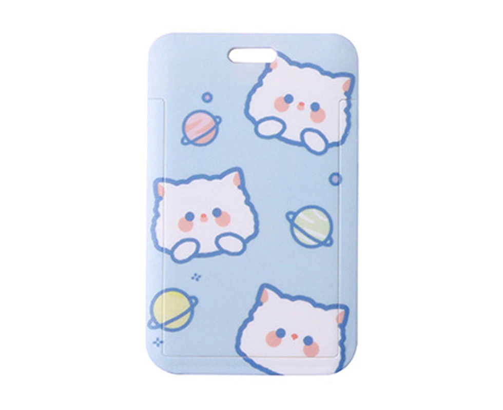 Bus Card Cover Cat Theme Sliding Waterproof Thicke