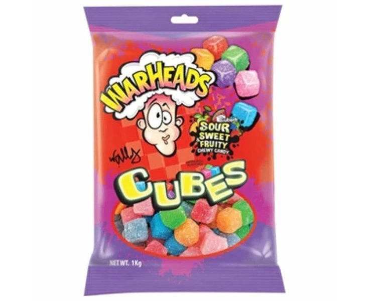 Warheads Sour Cubes 1kg