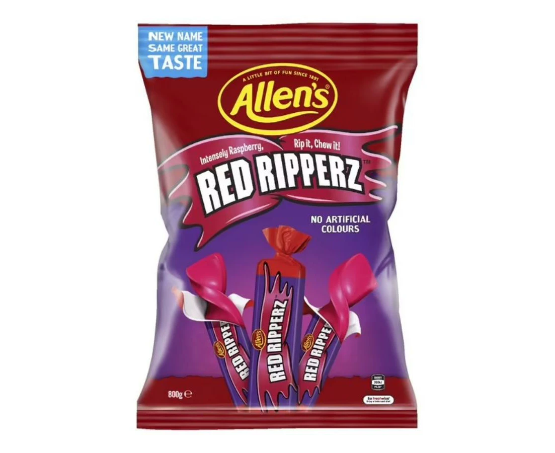 Allens Red Ripperz 800g