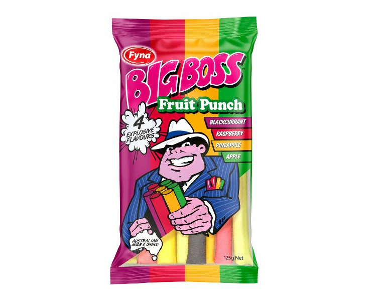 Big Boss Fruit Punch Sticks 125g