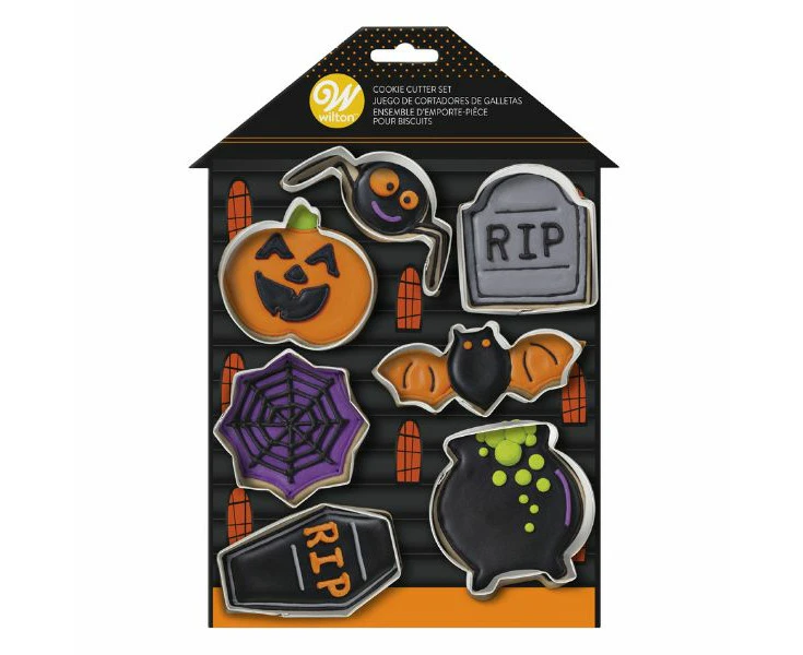 7pc Haunted House Cookie Cutter Set