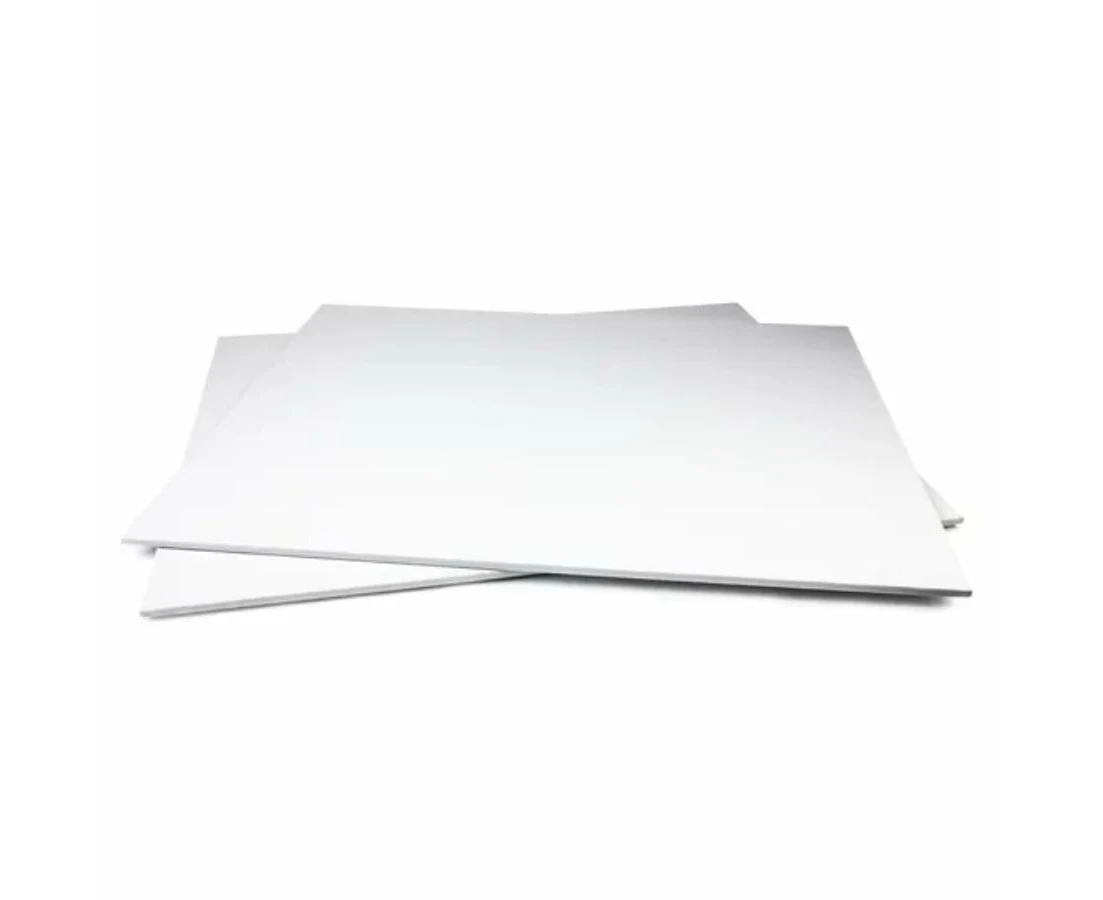 12x18in Rectangle Masonite Cake Board - White