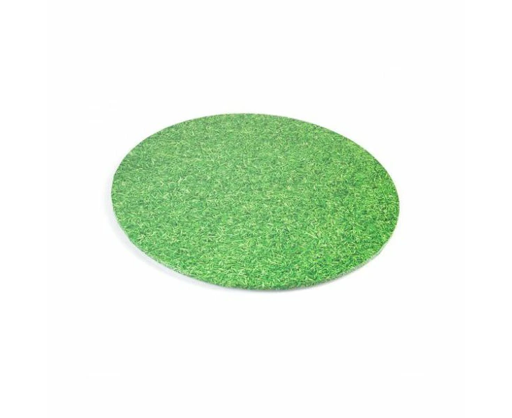 8in Round Grass Cake Board