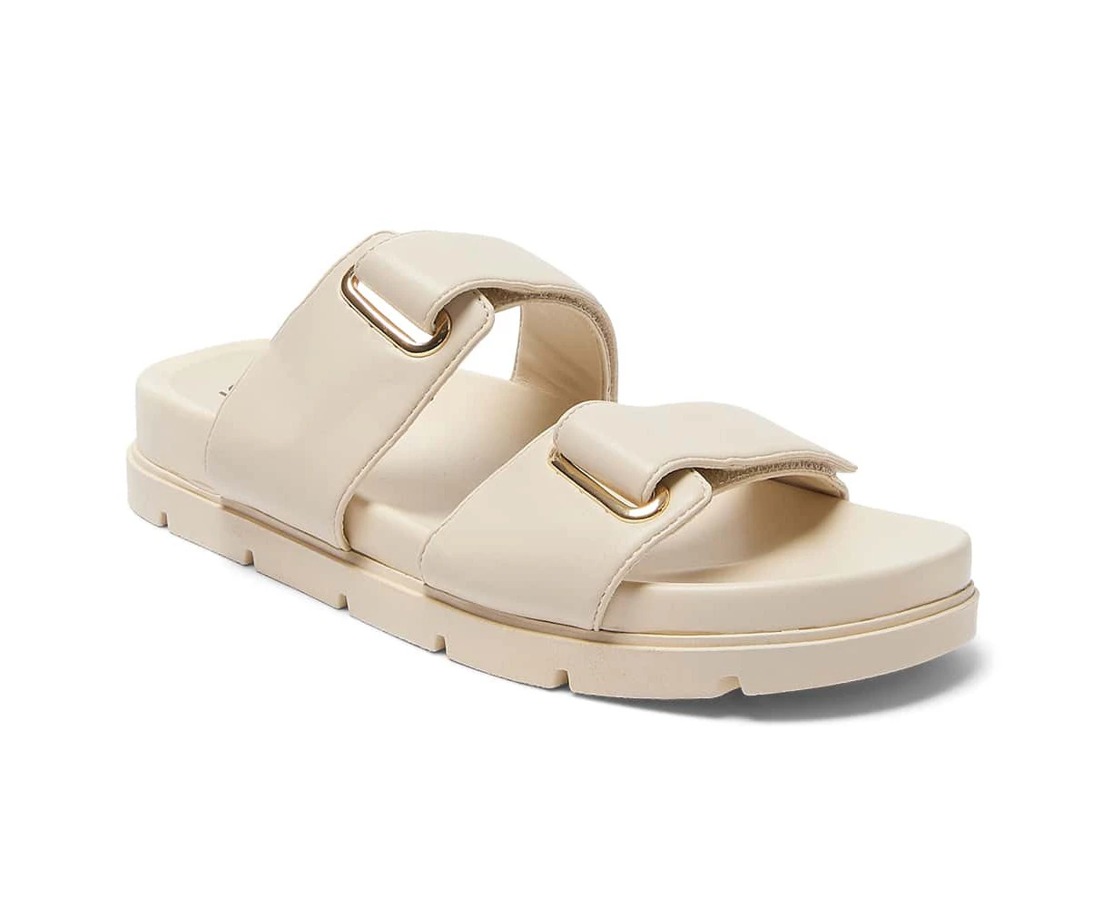 Womens Footwear Sandler Calvin Nude Smooth Sandal