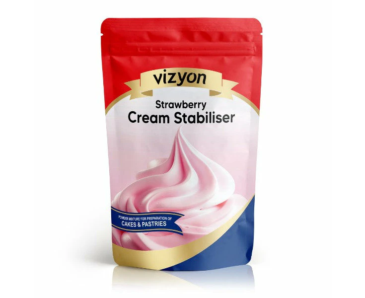 Vizyon Strawberry Cream Stabiliser 200g