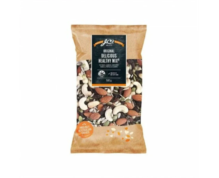 DATED SPECIAL JC's Original Delicious Healthy Mix 500g  (BB Sept 2024)