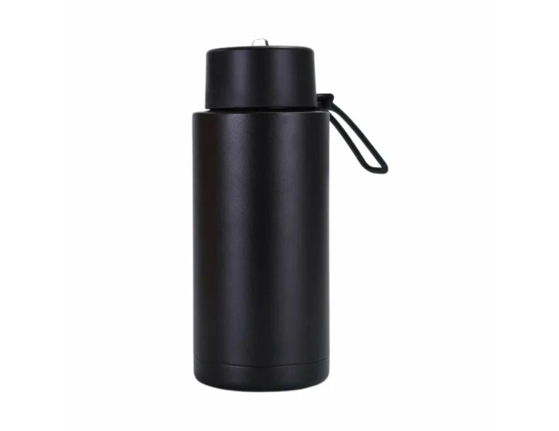 Stainless Steel Water Bottle 1000ml - Black