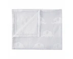 Coral Fleece Throw, Elephant - Anko