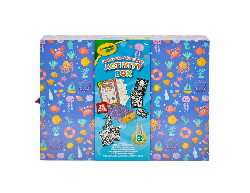 Crayola Underwater Adventure Activity Box