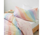 Target Hallie Rainbow Kids Quilt Cover Set