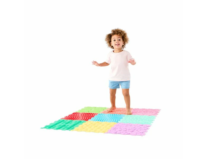 9 Piece Silicone Sensory Mat - Anko