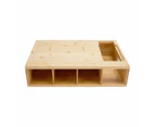 Bamboo Cutting Board with Storage - Anko