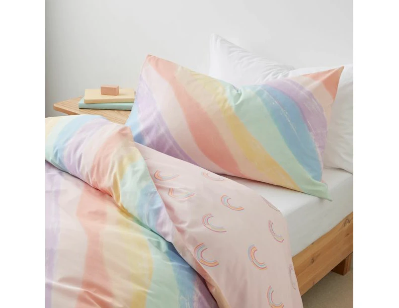 Target Hallie Rainbow Kids Quilt Cover Set