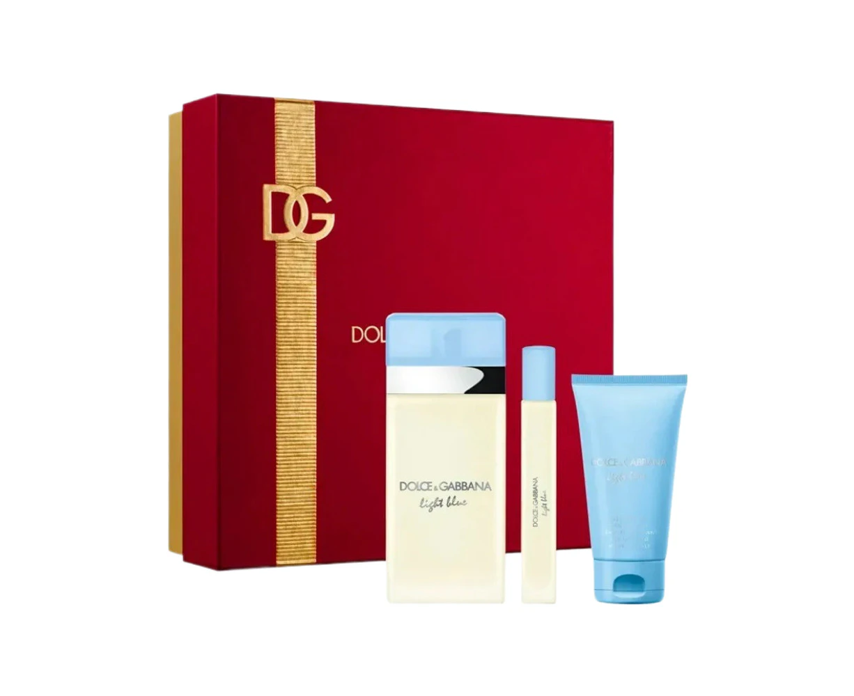 Dolce & Gabbana Light Blue 3 Piece 100ml Eau De Toilette