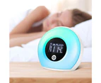 Alarm Clock With Bluetooth Speaker, Baby Night Alarm, 4 Brightness Levels, Digital Alarm Clock