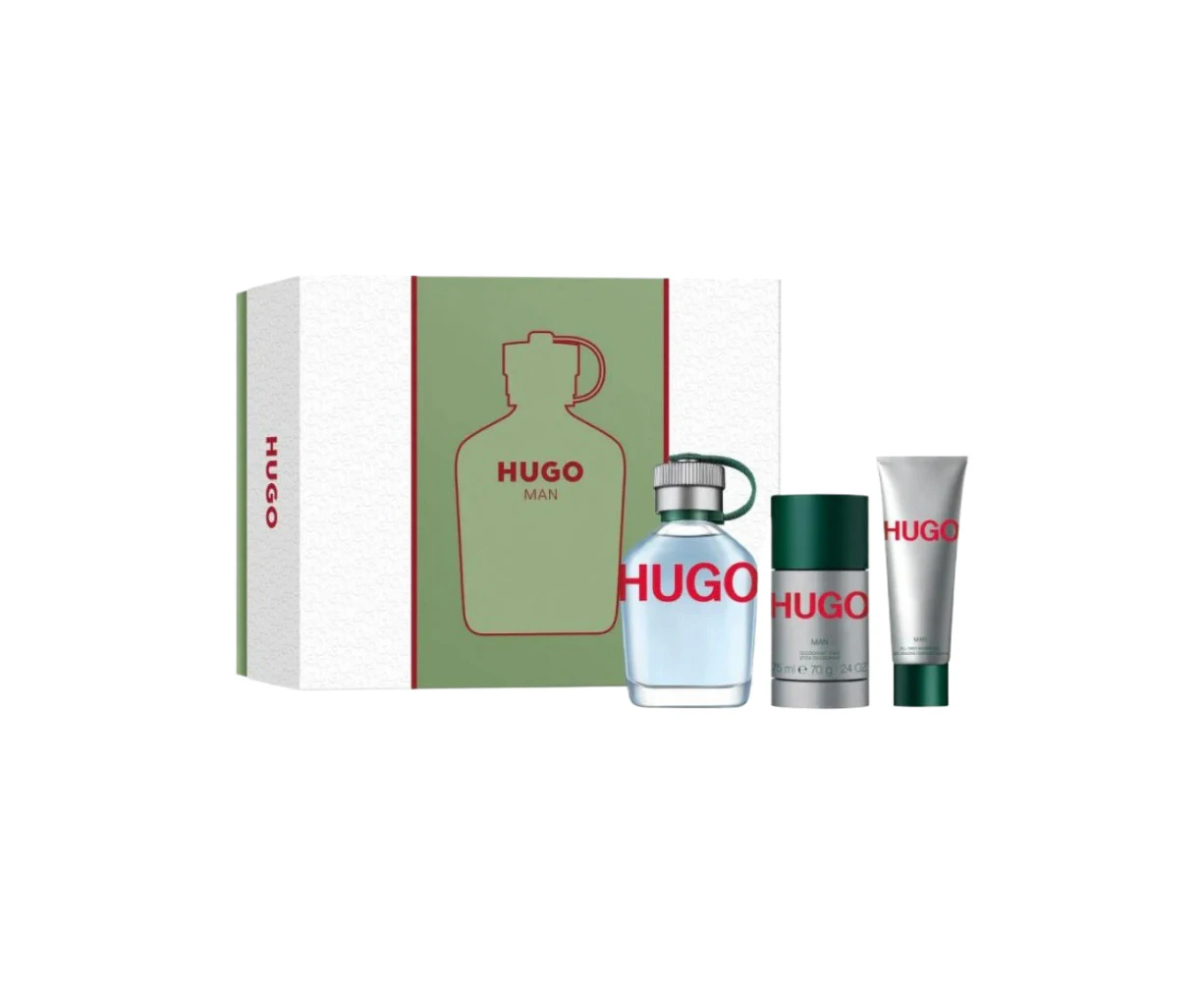 Hugo Boss Green 3 Piece 125ml Eau De Toilette