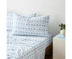 Target Oceania Coastal Australian Cotton Stonewash Sheet Set