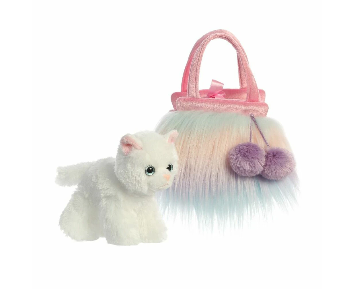 Cat Pastel Fluffy Bag - Fancy Pals