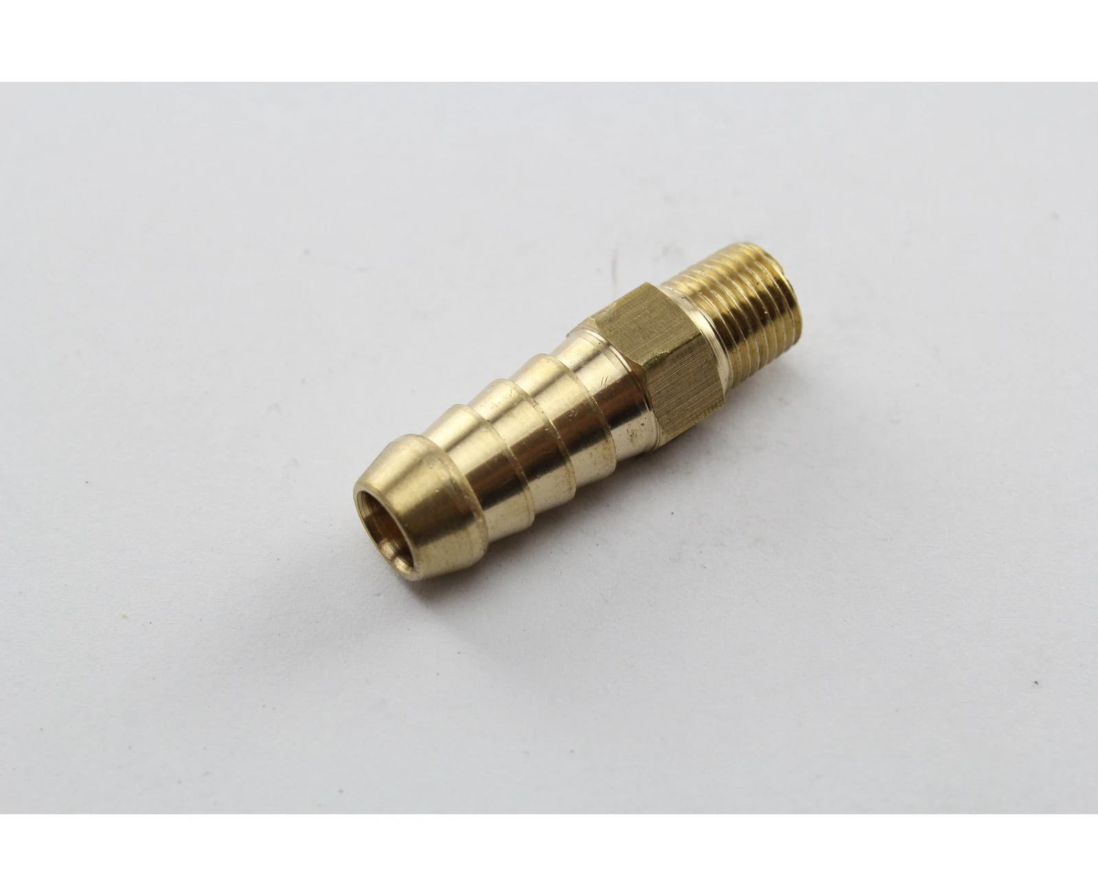 Tube Fit P3-0602 Brass Male Tailpiece 3/8" Hose x 1/8" Bsp Male Thread