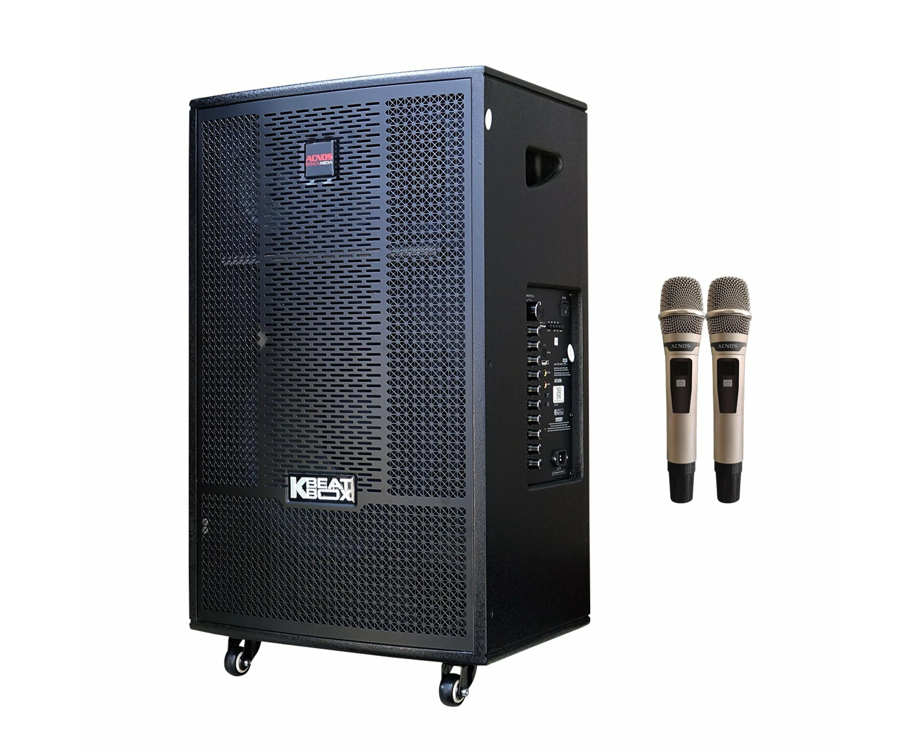 KBEATBOX CB-41NEO 200W RMS [800W PMPO] Karaoke Powered Speaker System