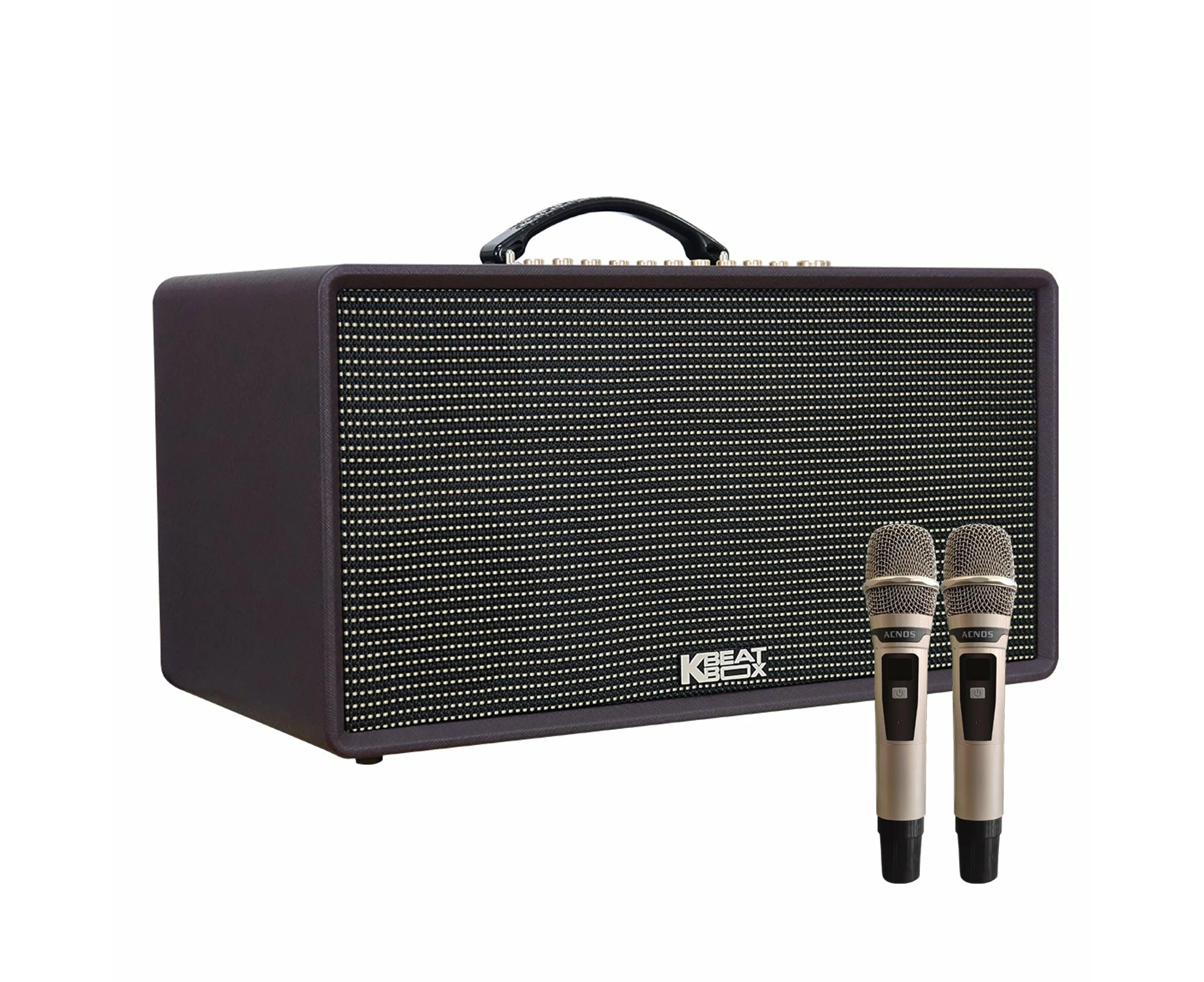 KBEATBOX FLAC 36 (Purple) 200W RMS [800W PMPO] Karaoke Powered Speaker System