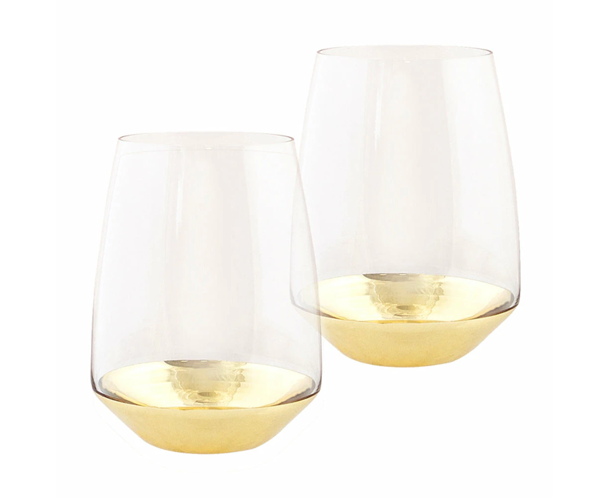 Cristina Re Estelle Gold Set of 2 Tumblers