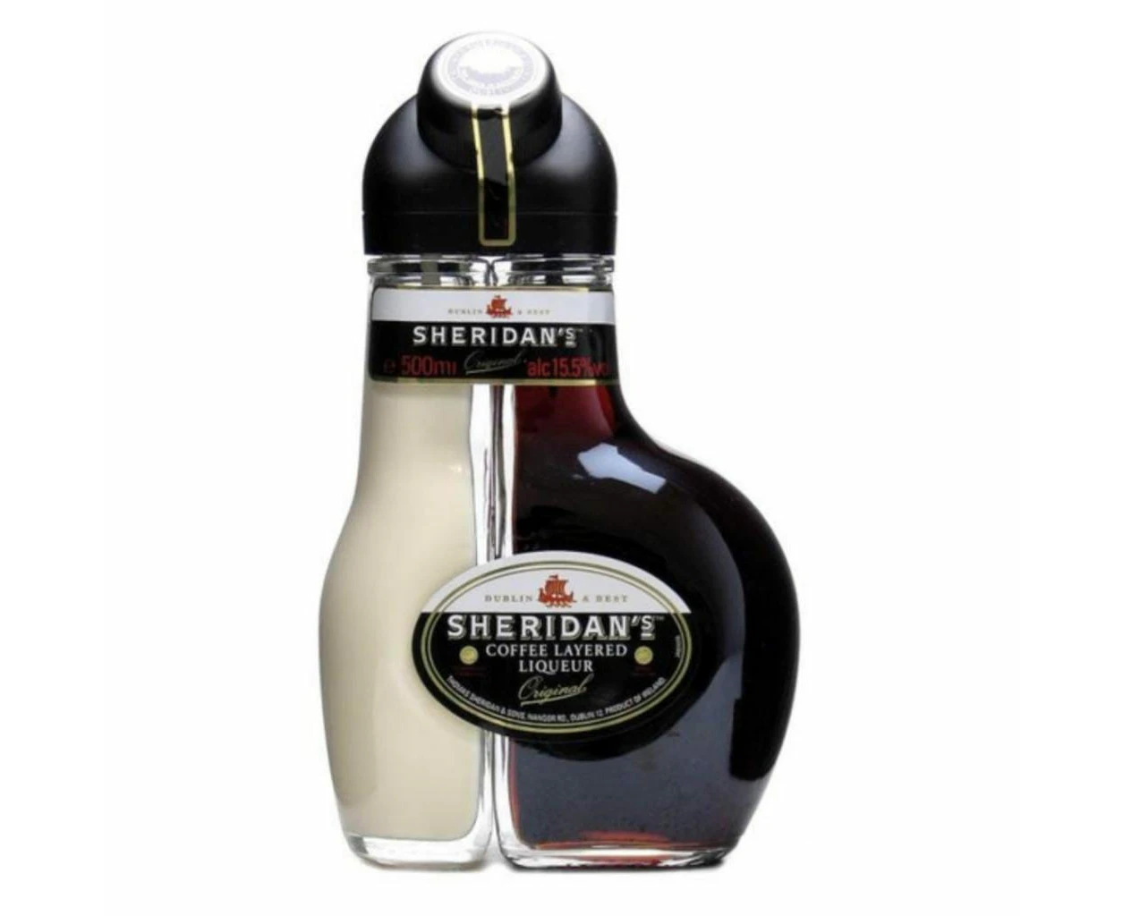 SHERIDAN'S COFFEE LAYERED LIQUEUR 15.5% 1LT