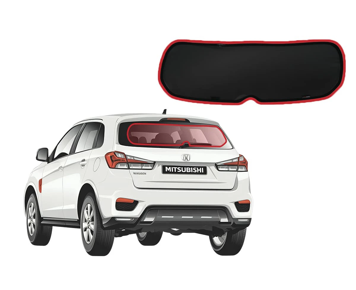 GENUINE | SNAPSHADES Rear Windscreen Shade for Mitsubishi ASX 1st Gen/Outlander Sport 3rd Gen | Citroen C4 Aircross | Peugeot 4008 (2010-Present)