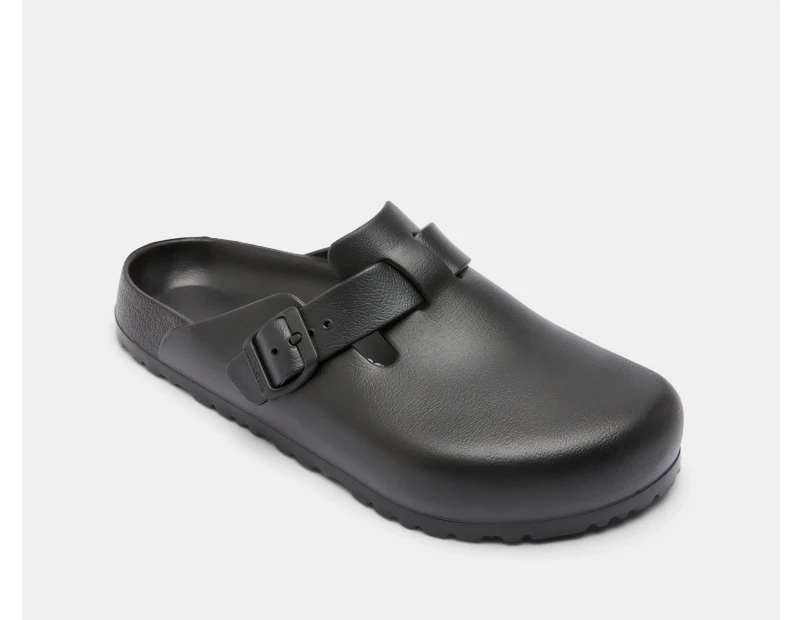 Birkenstock Unisex Boston EVA Regular Fit Clogs - Black