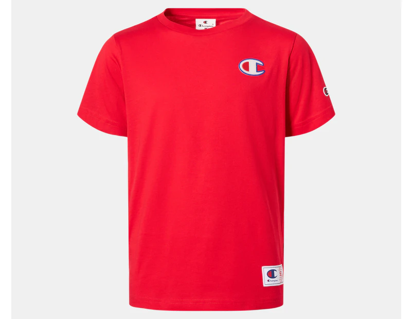 Champion Boys' Youth Team USA C Tee / T-Shirt / Tshirt - Mars Red