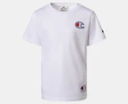 Champion Boys' Youth Team USA C Tee / T-Shirt / Tshirt - White