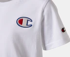 Champion Boys' Youth Team USA C Tee / T-Shirt / Tshirt - White