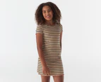 Eve Girl Youth Girls' Stripe Rib Dress - Multi