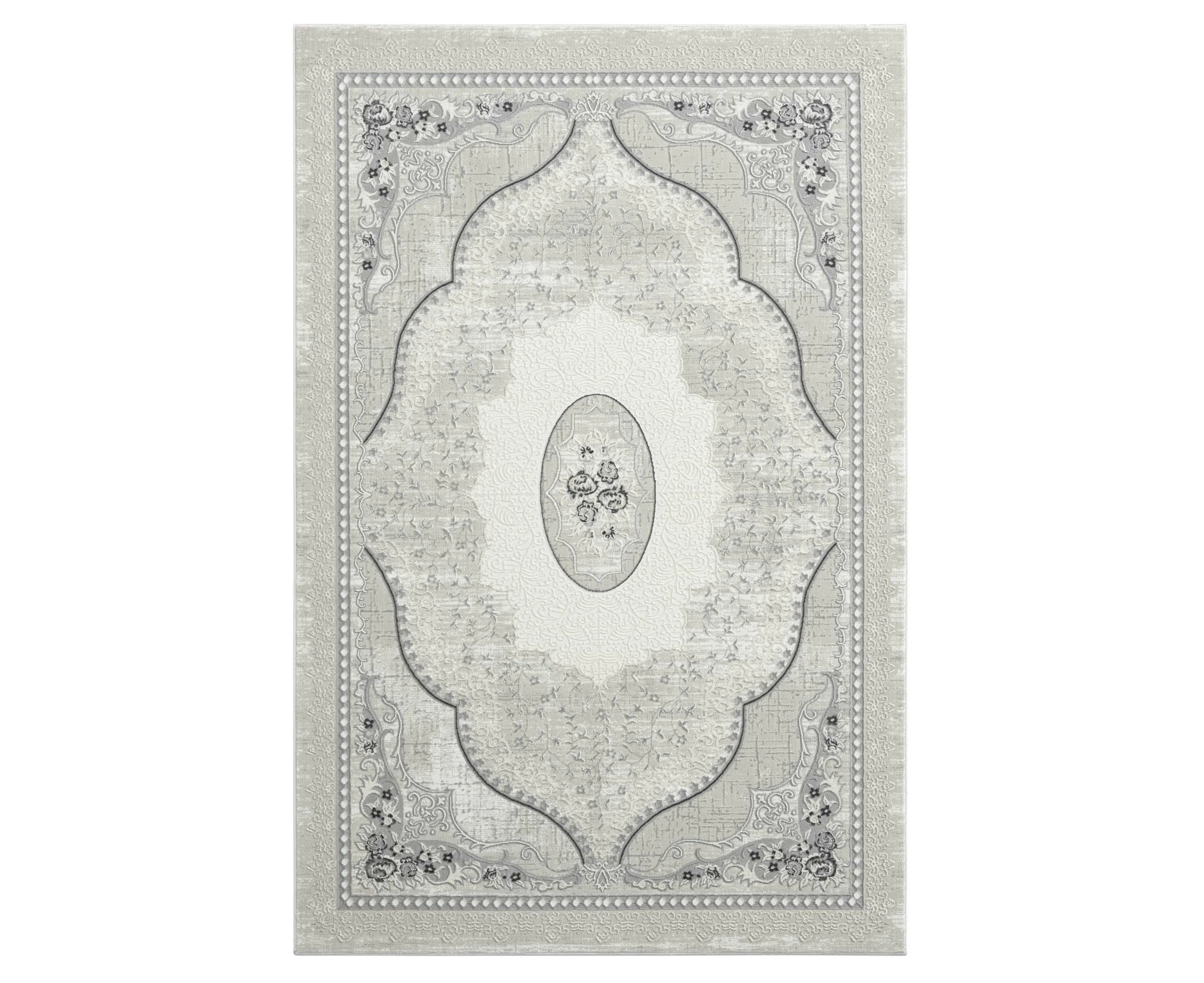 Saray Rugs - Amore Exquisite Soft Rug - 4002 Grey