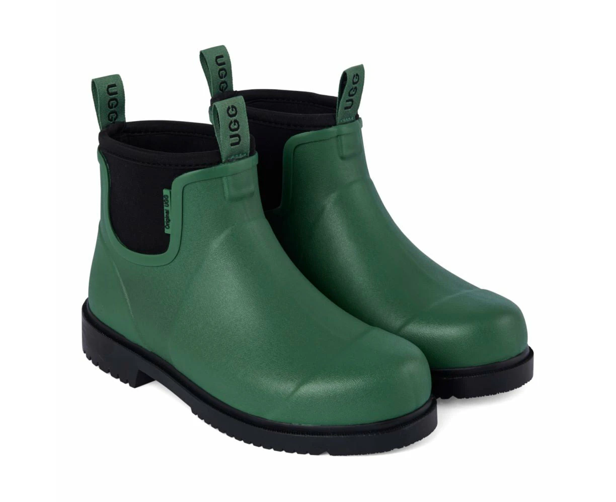 Original Ugg Australia Gumboots - Rainboots Green & Black